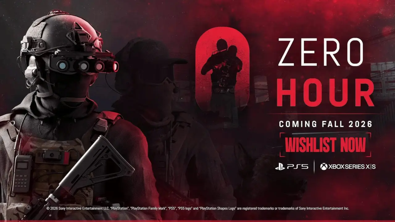 Zero Hour console release confirmed for PS5 and Xbox Series this fall