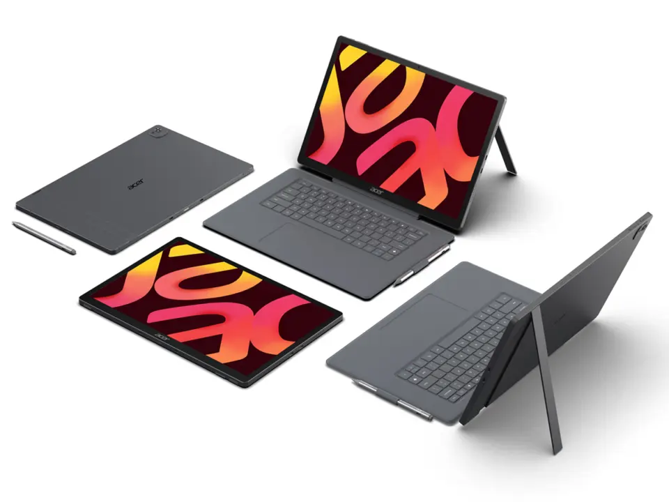 Acer Iconia X16 X14 A16 A14 Tablets Unveiled With OLED and Portable Monitor