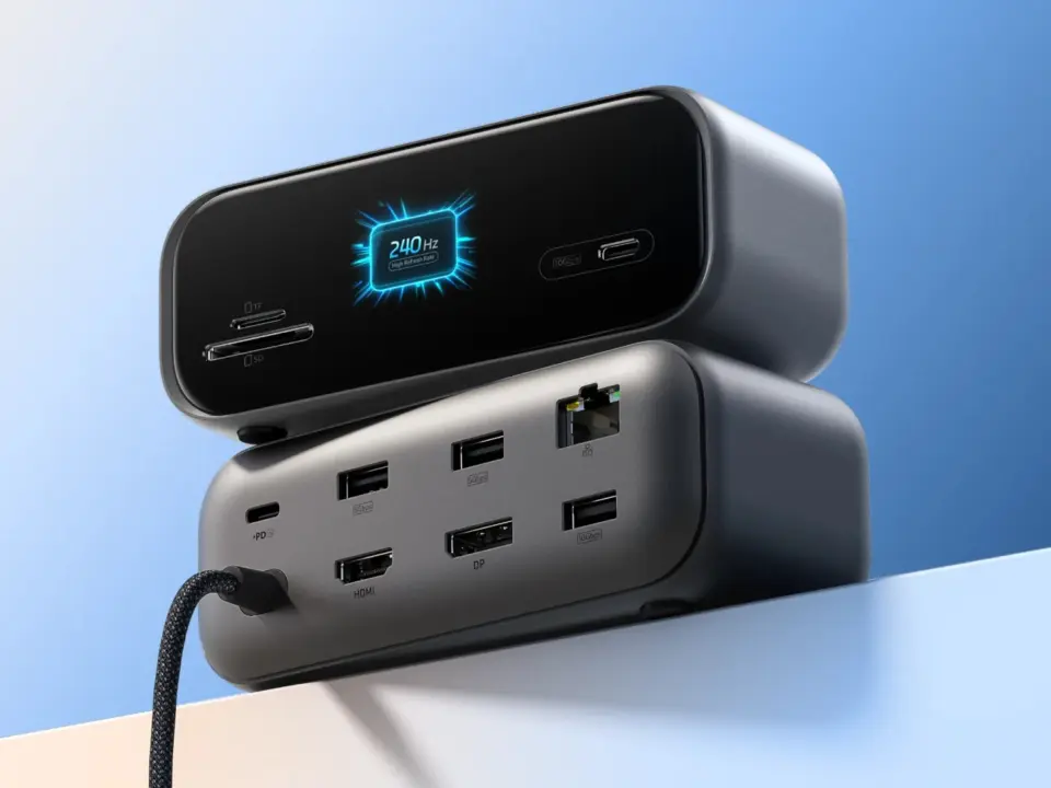 Anker Desktop USB-C Hub Adds 240Hz Display Support and Smart Display