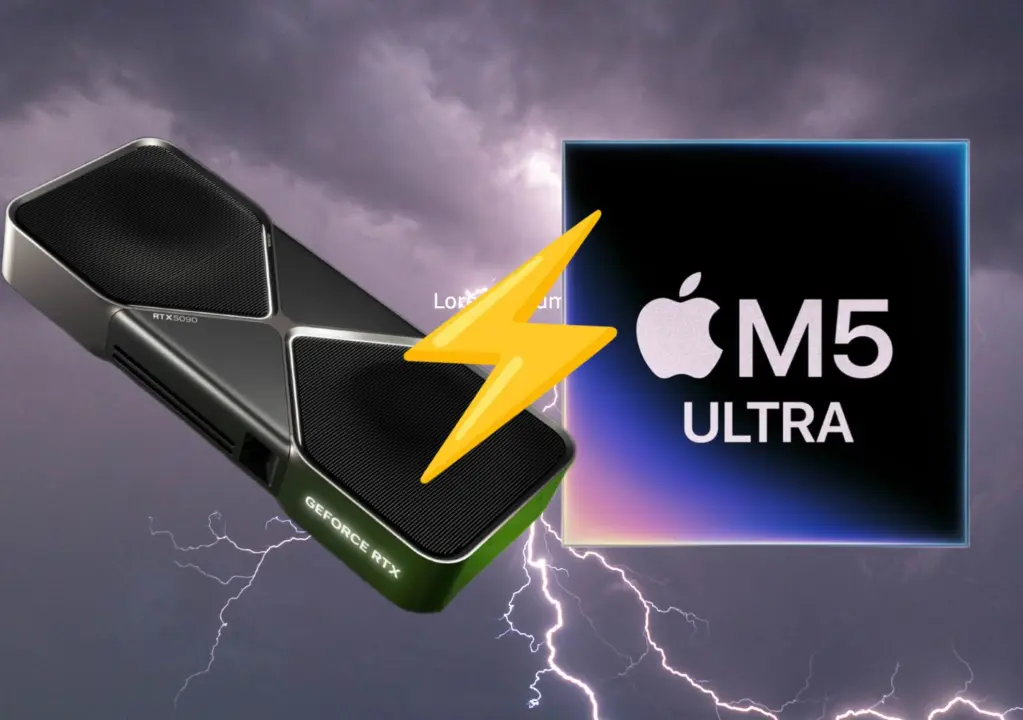 Apple M5 Ultra GPU Benchmarks Trail RTX 5090 by Less Than 5%