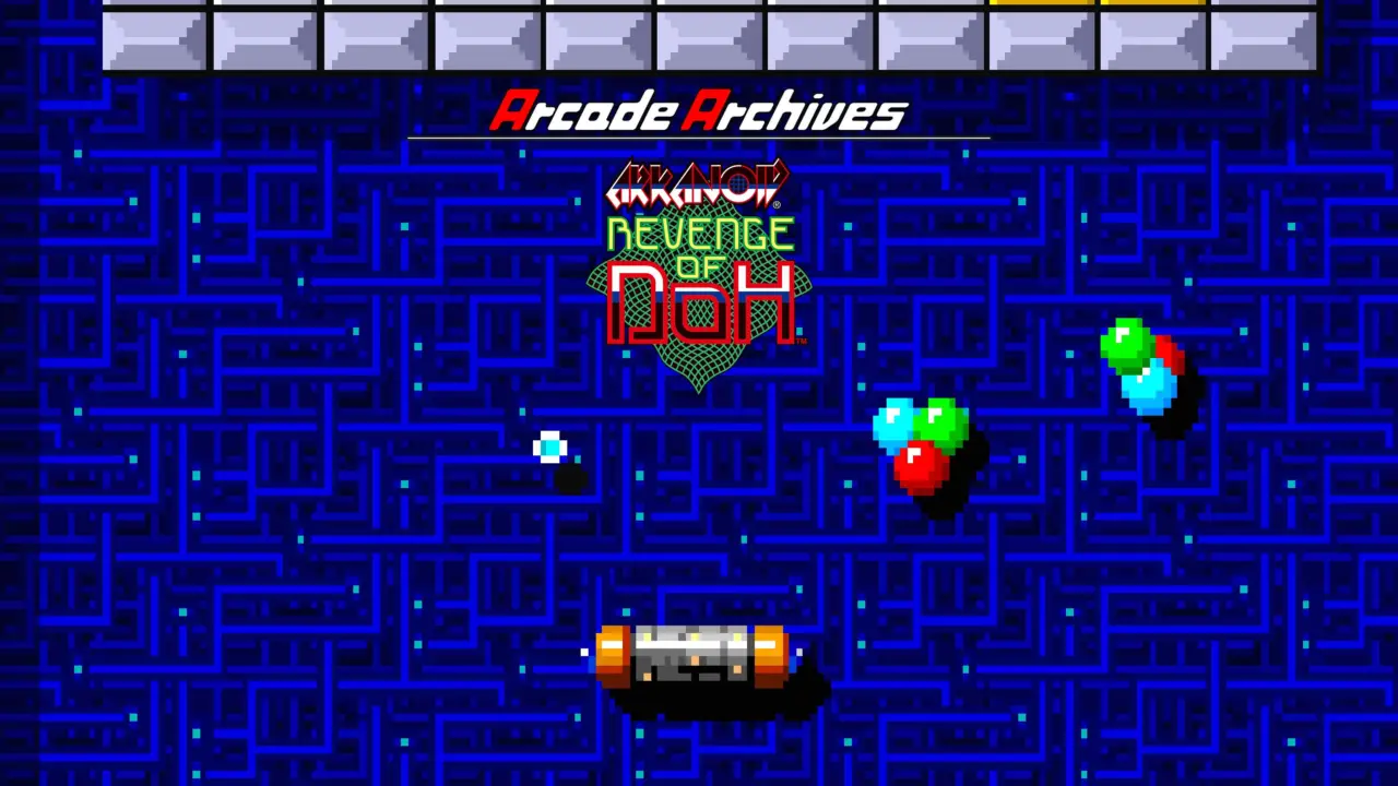 Arcade Archives Arkanoid: Revenge of Doh Launches September 3