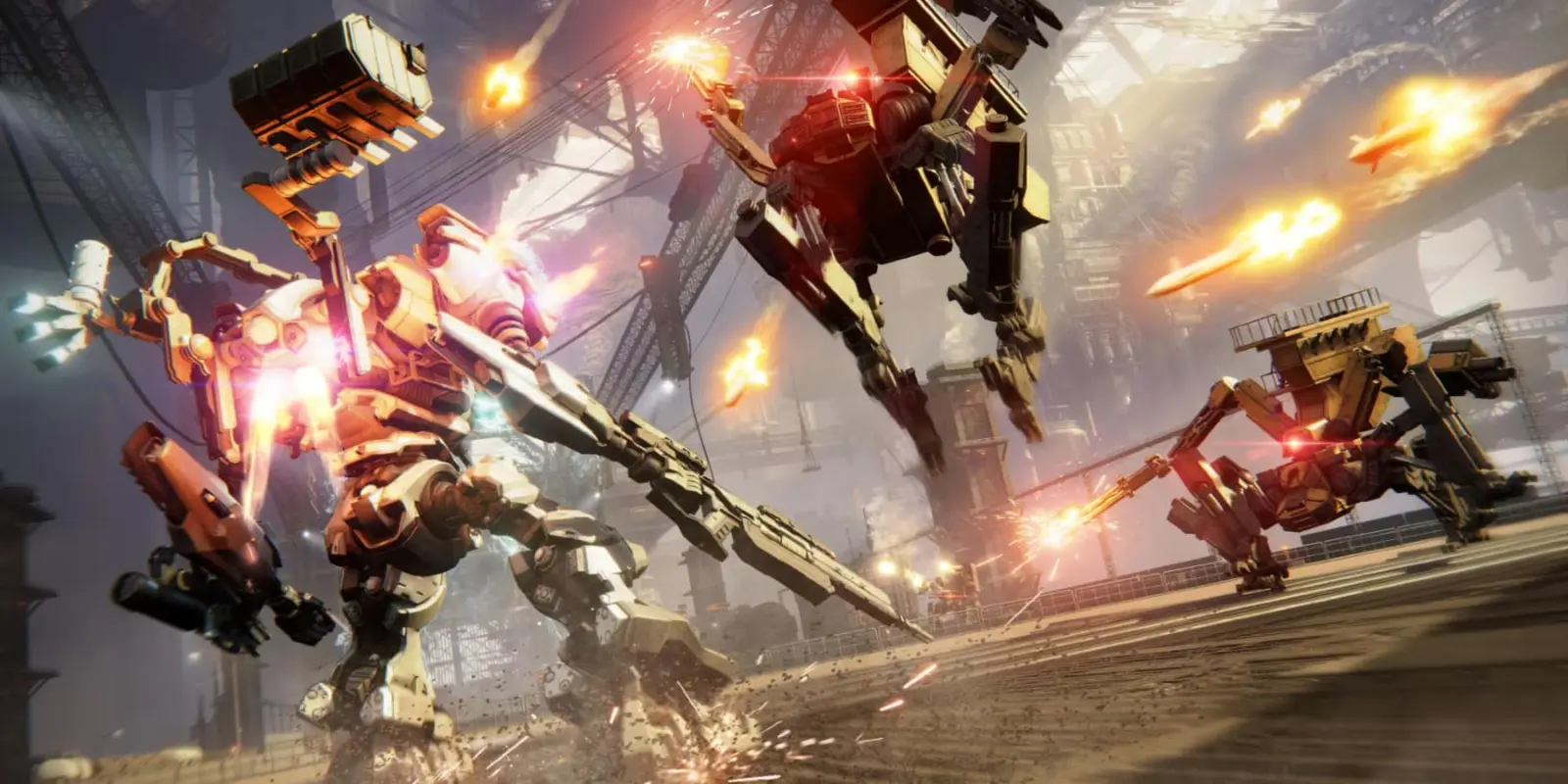 Armored Core 6 gameplay scene