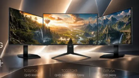 ASRock Taichi OLED Monitors: 720Hz WOLED, 4K QD-OLED, and KVM