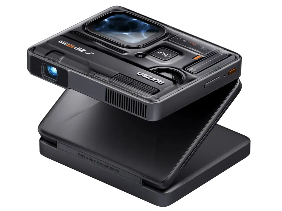 Aurzen Zip Pro debuts as tri-fold 1080p pocket projector