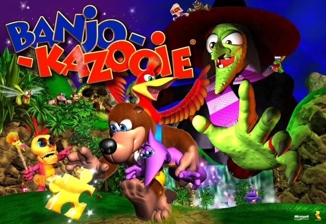 Banjo-Kazooie character art