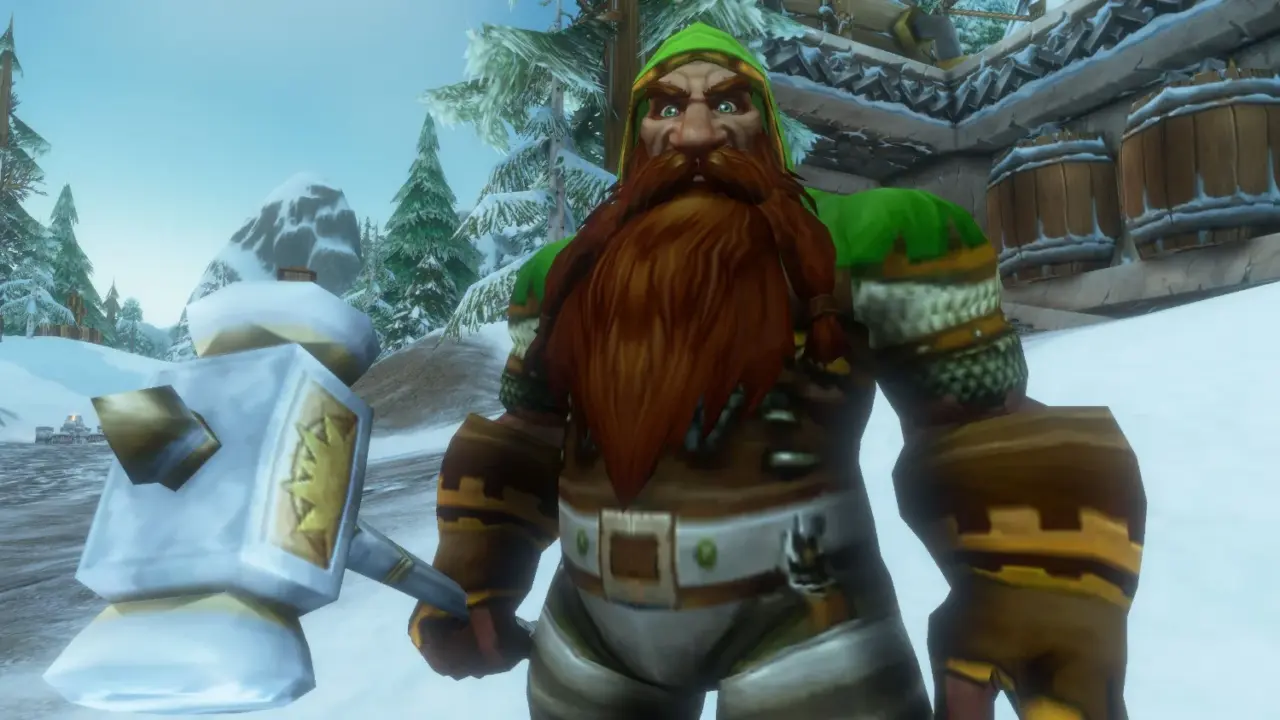 World of Warcraft Forever beta interface showing character creation screen