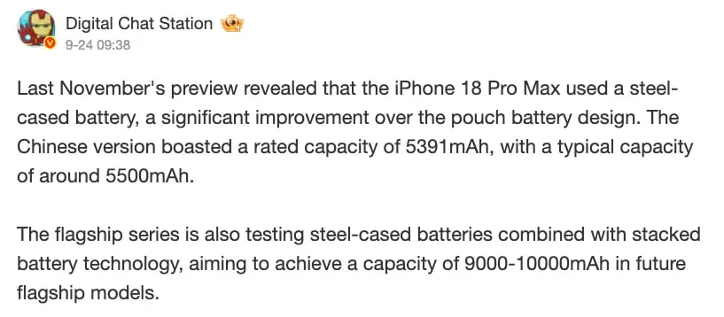 Smartphone battery technology concept