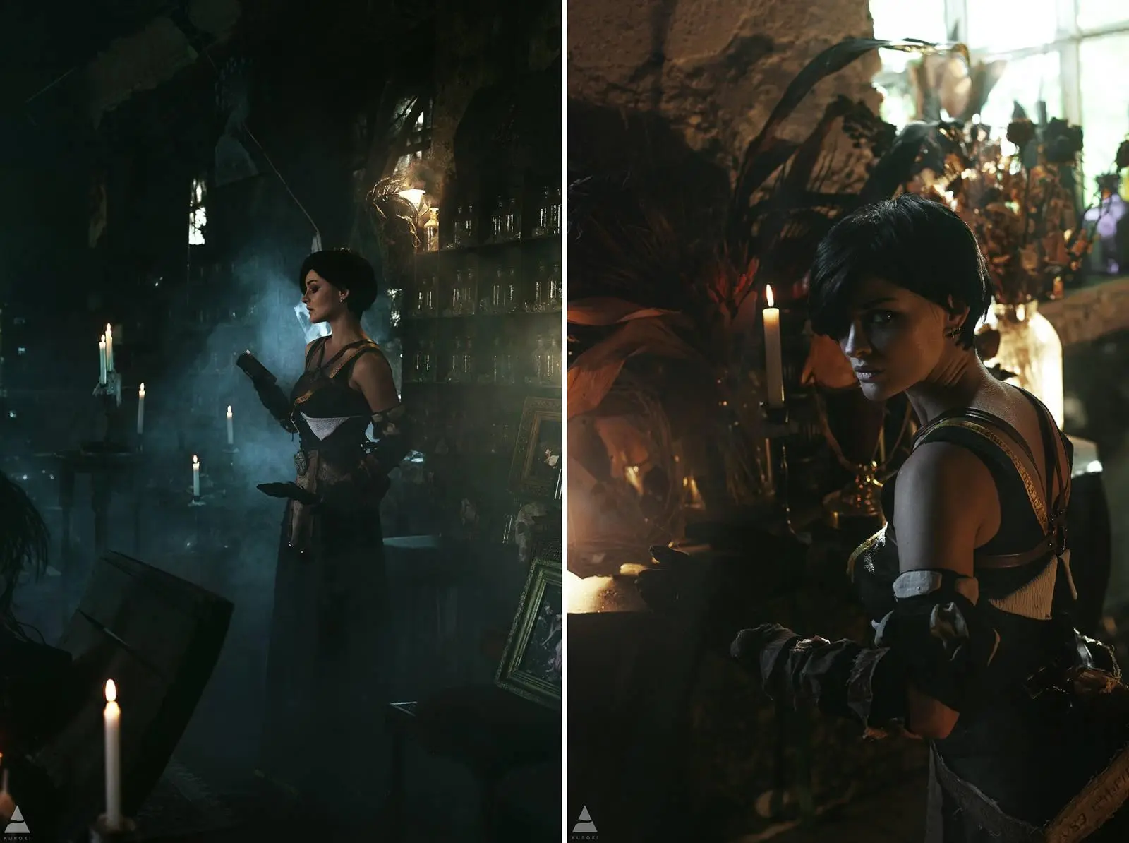 Cosplayer Katssby as Fringilla Vigo from The Witcher 3
