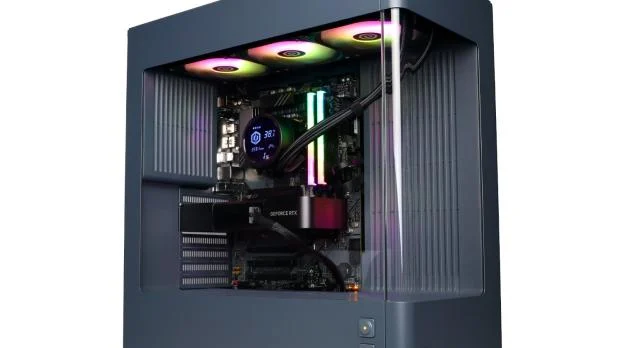 CyberPowerPC gaming rig with RTX 5080 graphics card