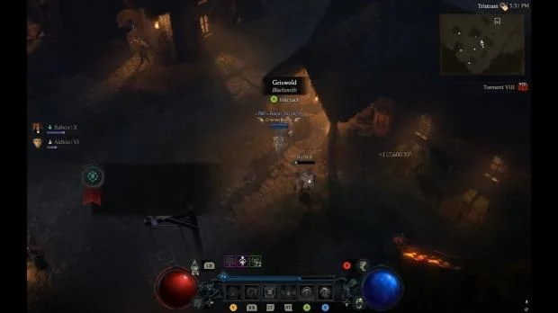 Diablo IV Tristram town recreation