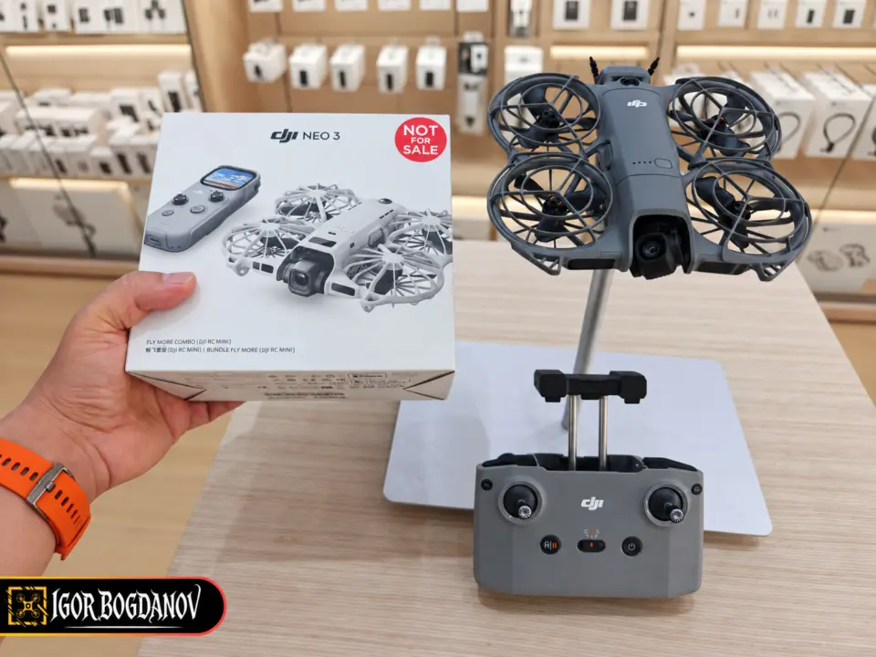 DJI Neo 3 Leak Reveals 192.7g Weight, 28% Heavier Than Neo 2
