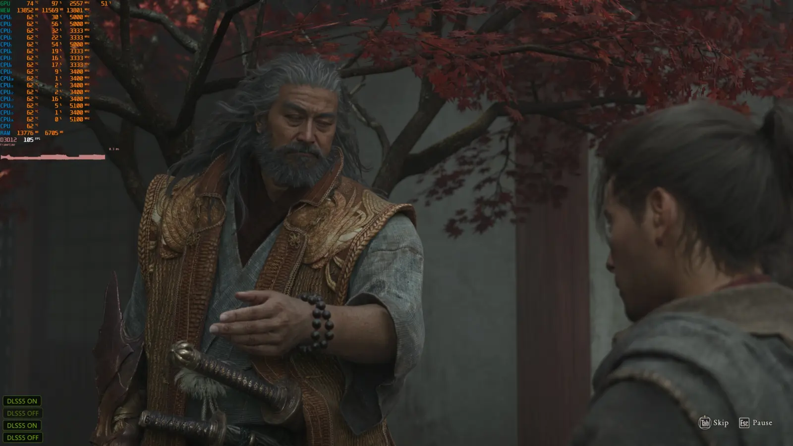 Onimusha: Way of the Sword gameplay showing enhanced visual quality