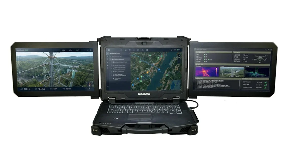Durabook Z14I-DX3: Rugged Laptop with Three 14-Inch Screens