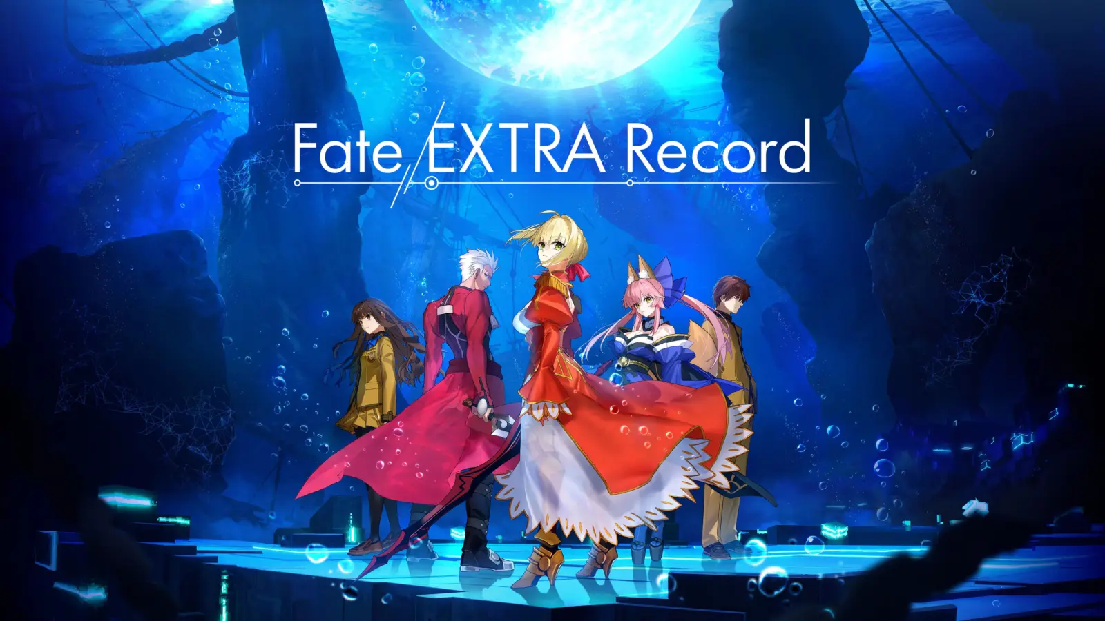 Fate/EXTRA Record promotional artwork