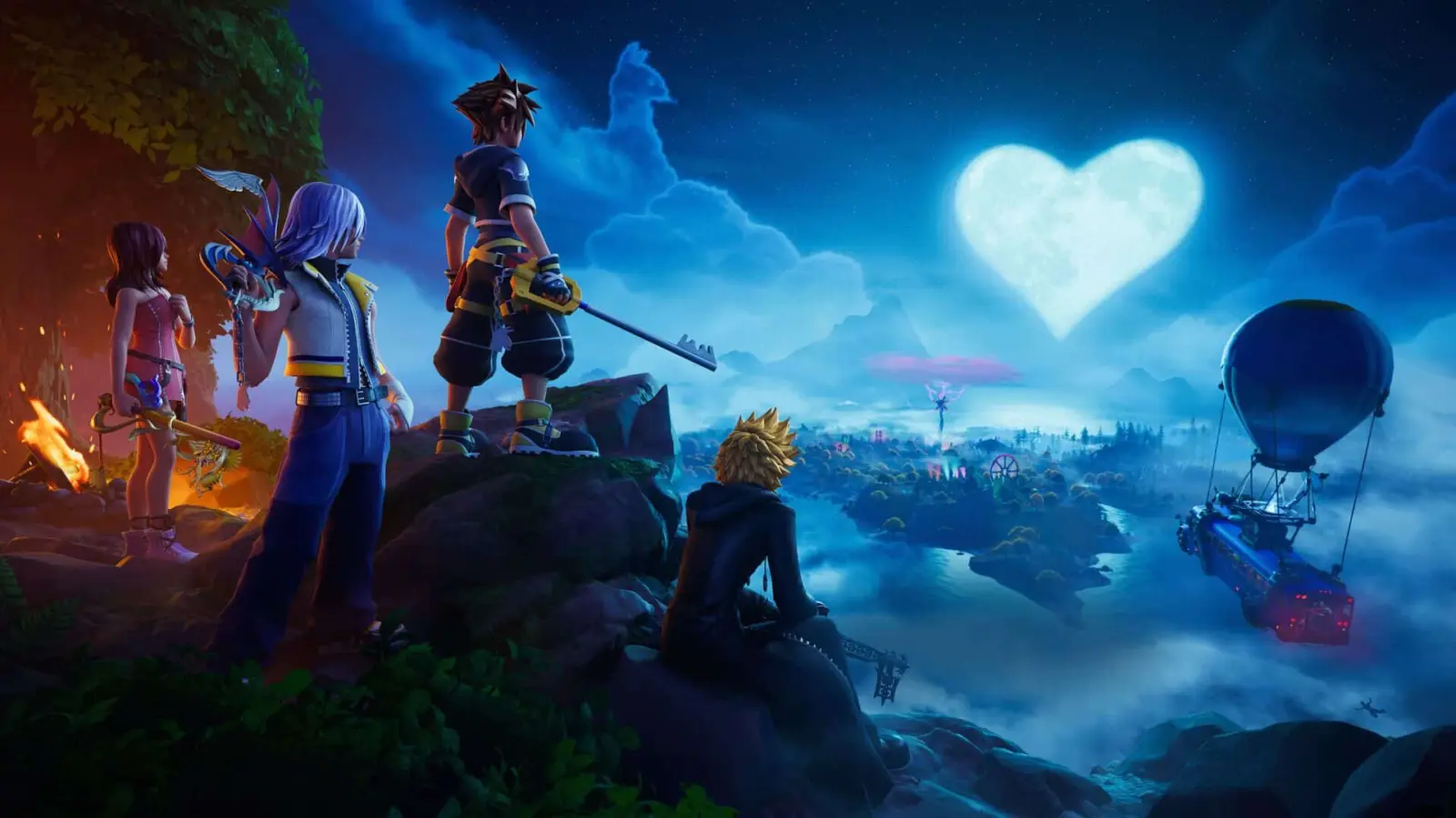 Kingdom Hearts Sora in Fortnite Battle Royale
