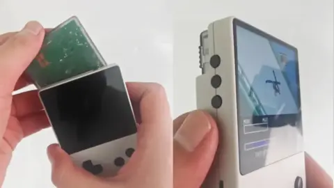 FunnyPlaying Retro Pixel MiniGB Brings Game Boy Cartridges to a 2.6-Inch Handheld