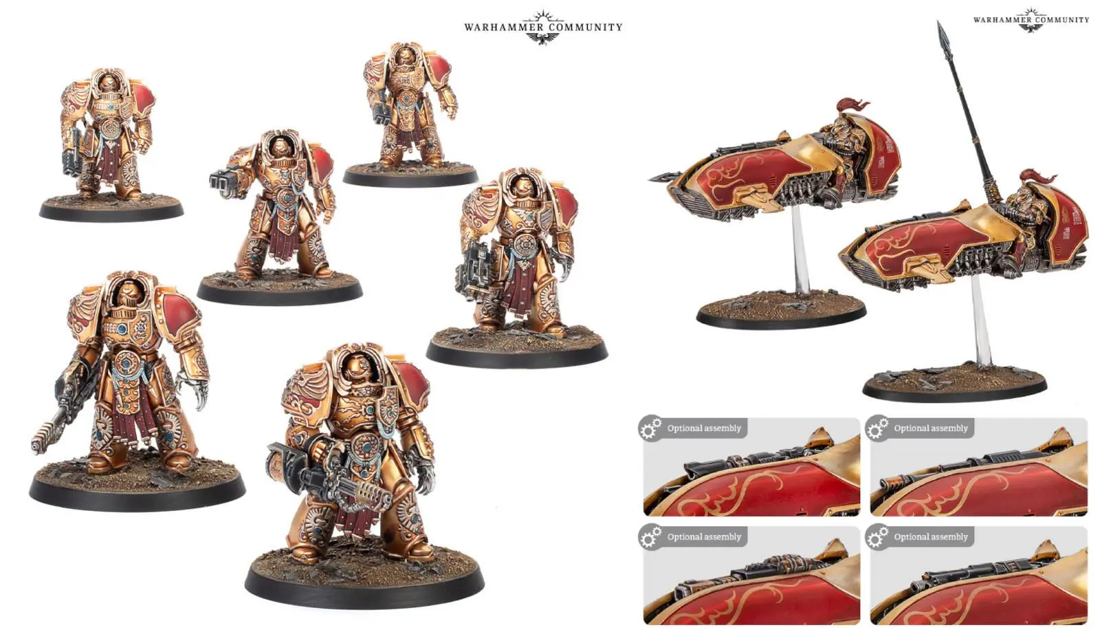 Adeptus Custodes miniatures