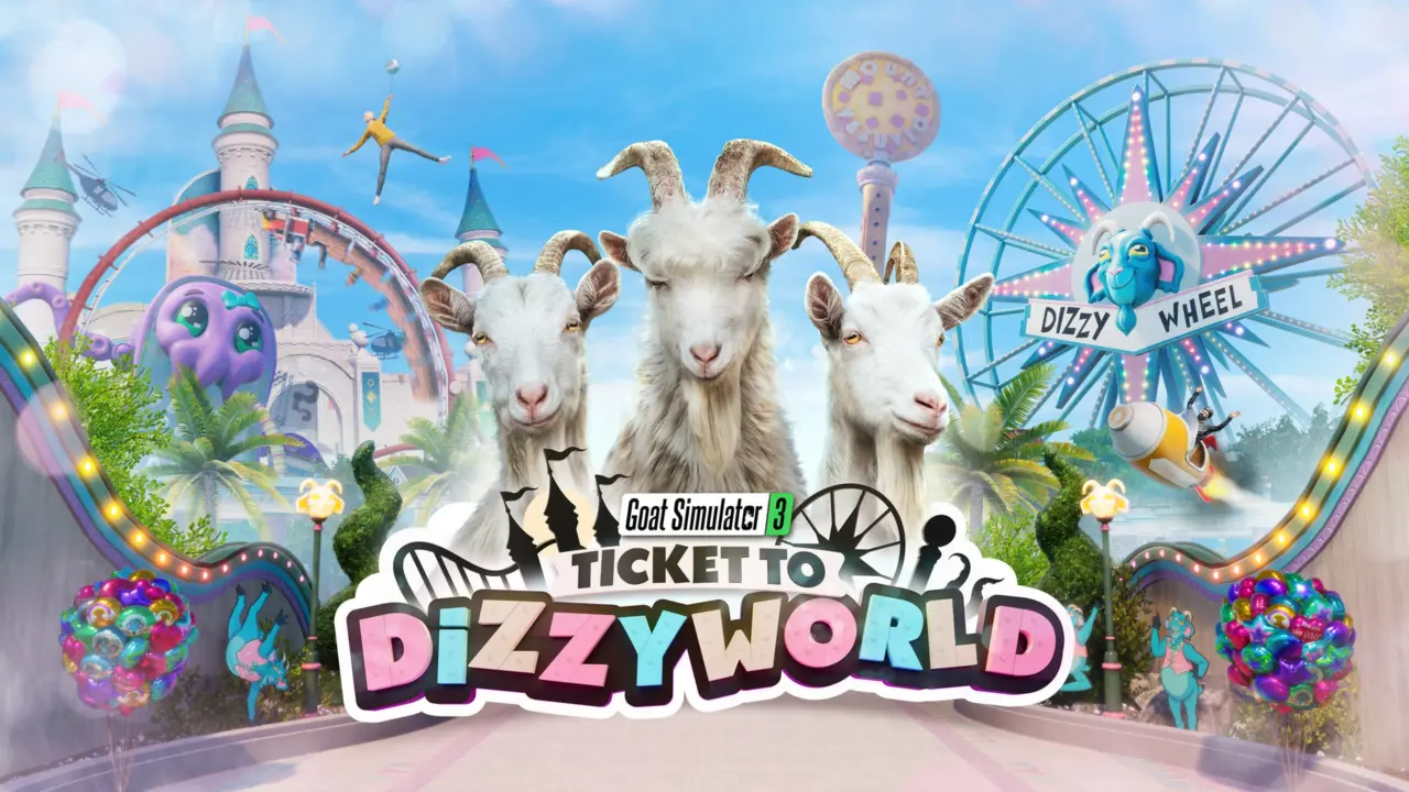Goat Simulator 3 DLC Ticket to Dizzyworld arrives November 19 with carnival sandbox