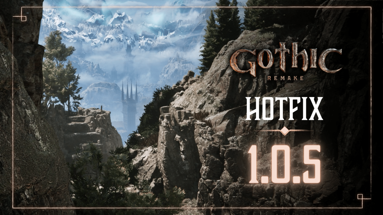 Gothic 1 Remake gameplay scene showing stability improvements