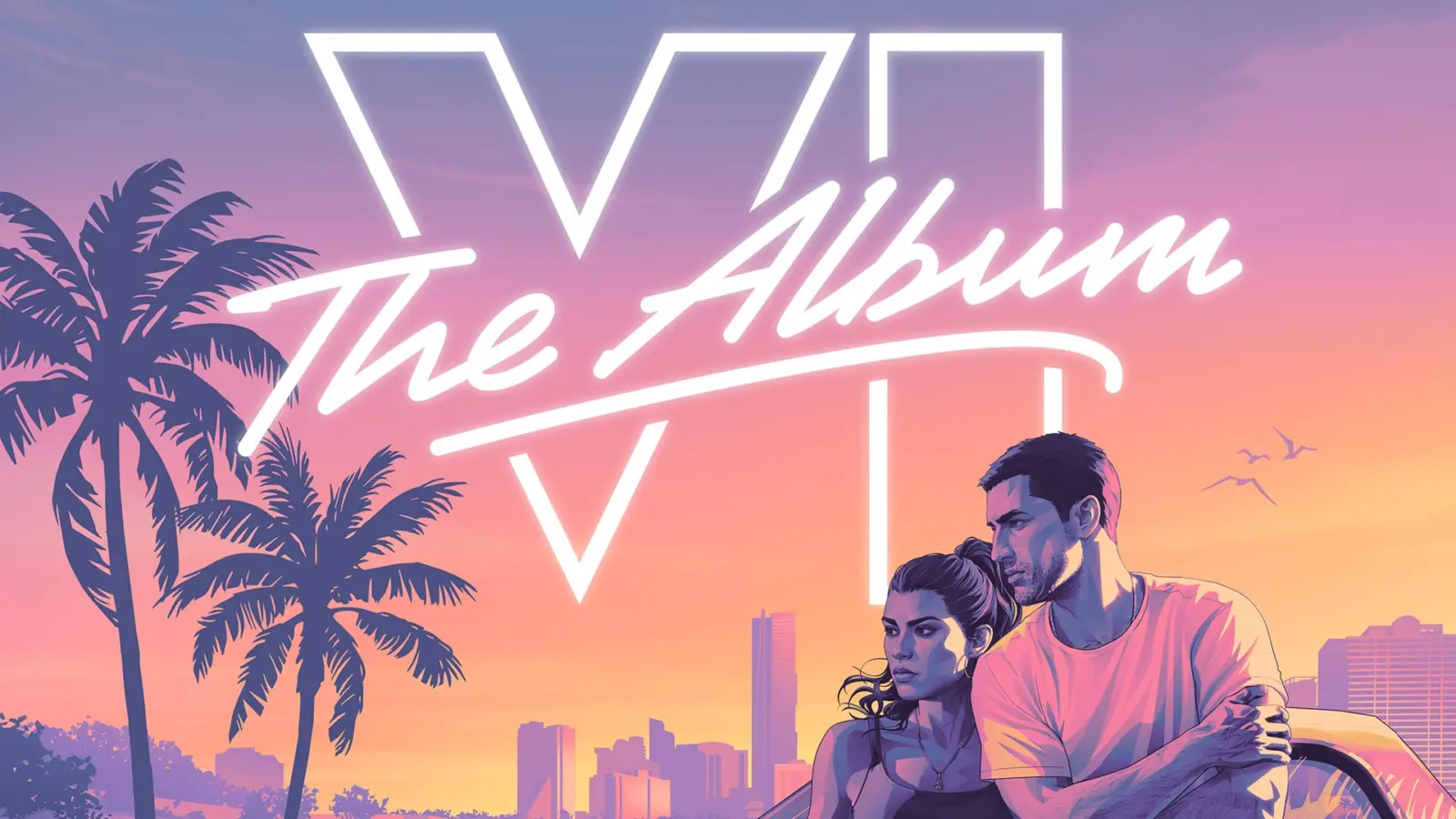 Grand Theft Auto 6 soundtrack album cover art