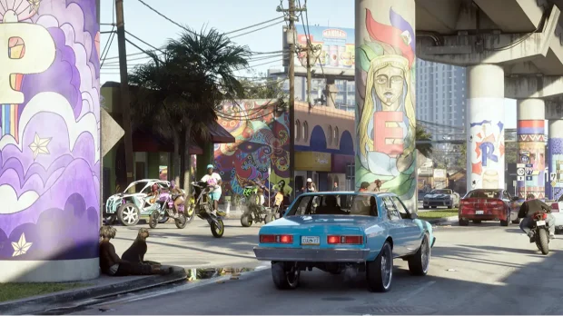 Grand Theft Auto VI game cover art