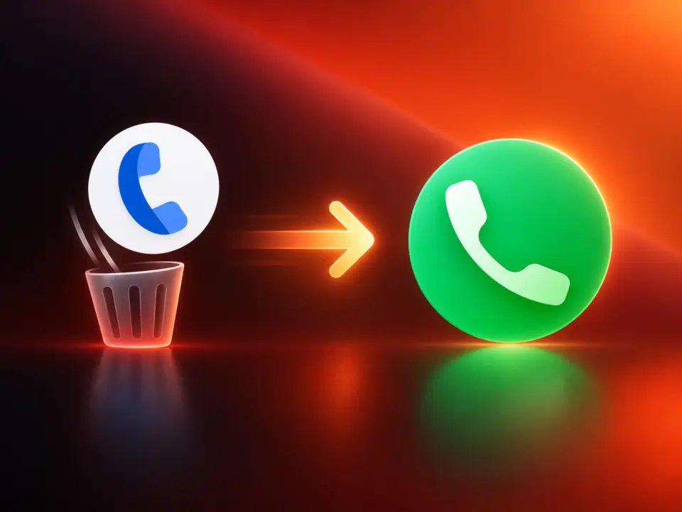 Smartphone screen showing a dialer interface