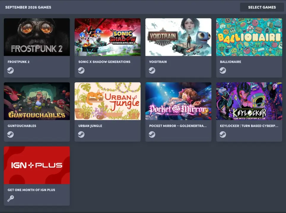Humble Bundle Humble Choice Bundle