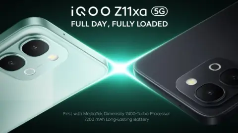 iQOO Z11xa 5G smartphone front view