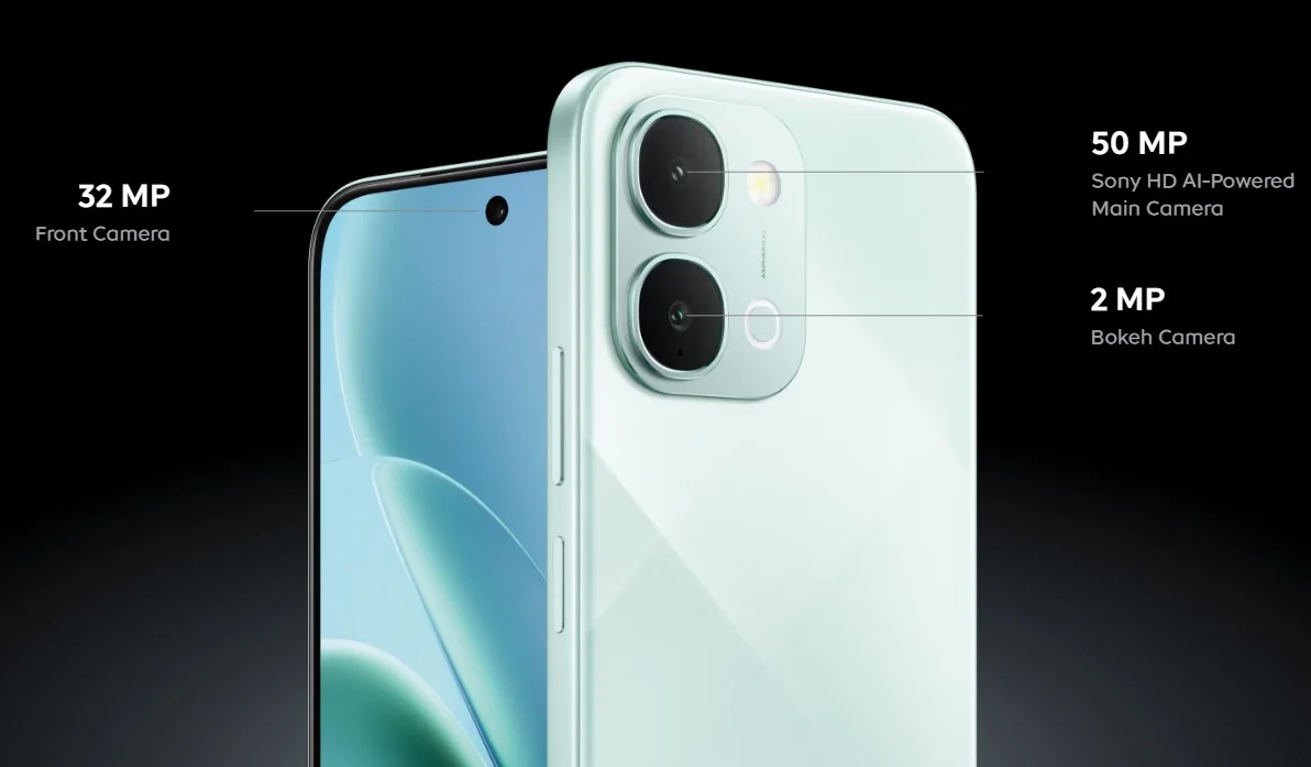 iQOO Z11xa 5G smartphone front view