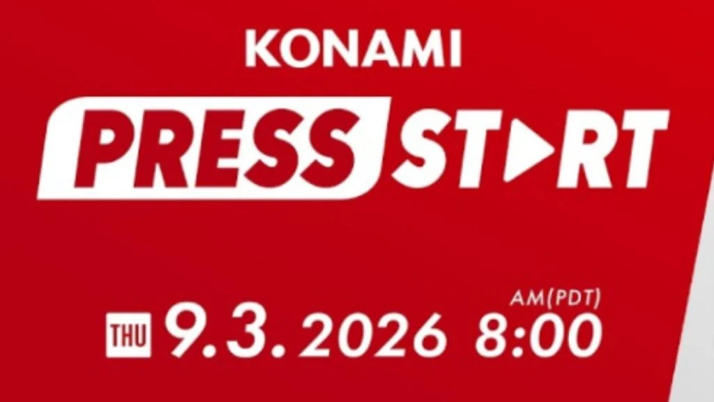 Konami Konami Press Start Showcase 2026
