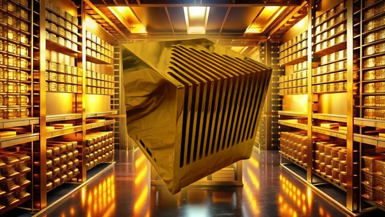 Kubb Fanless mini PC in solid gold chassis estimated at $1.7 million