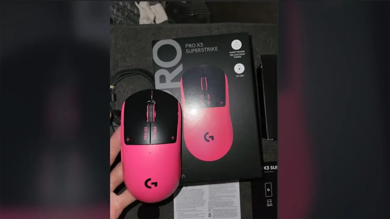 Logitech G Pro X3 Superstrike Leak Reveals 59g Weight and 135h Battery
