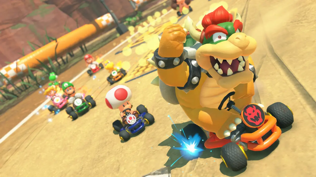 Mario Kart World gameplay screenshot