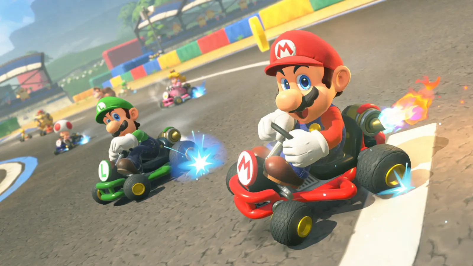 Mario Kart World gameplay screenshot