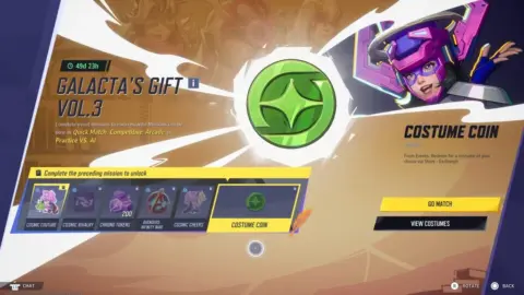 Marvel Rivals Galacta’s Gift Vol.3 event offers free Costume Coins for cosmetic skins
