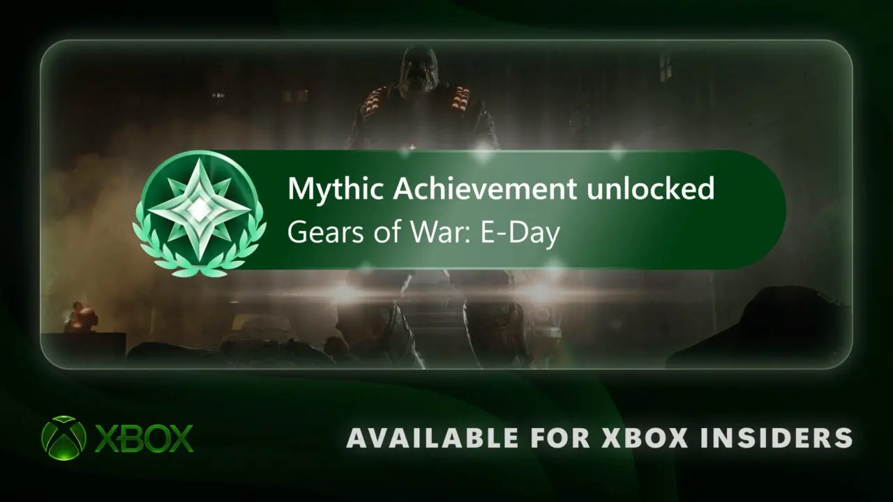Xbox profile screen showing achievement progress
