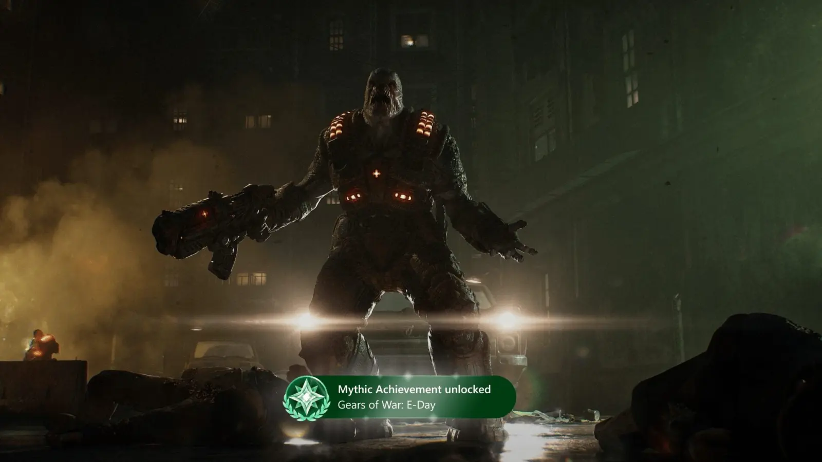 Xbox profile screen showing achievement progress