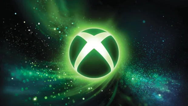 Conceptual illustration of Xbox console and PC gaming setup