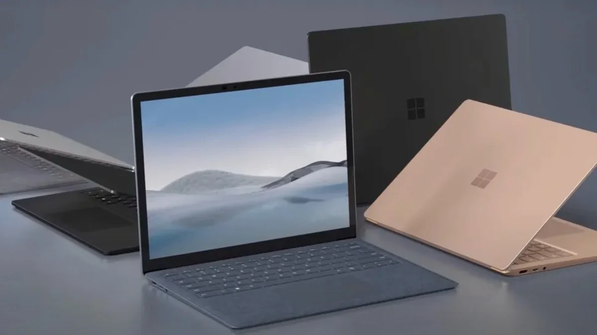 Microsoft Surface laptop lineup
