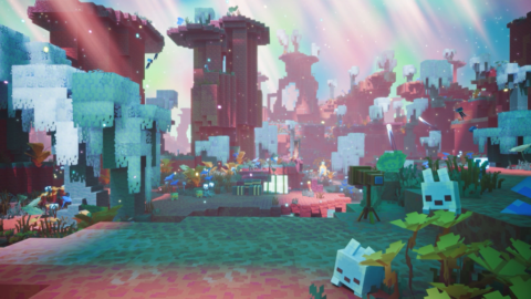 Minecraft Aurora Cape Now Free via Twitch Drops and TikTok Game Rewards