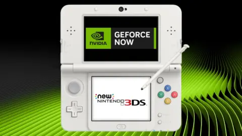 Nintendo 3DS handheld device