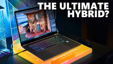 MSI Prestige N16 Flip AI+ Features 128GB VRAM in 2-in-1 Laptop