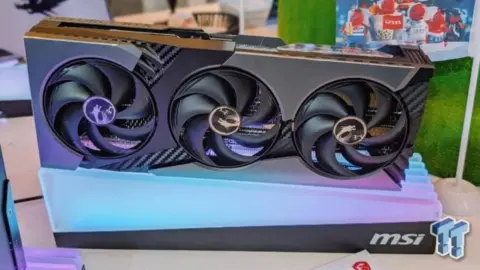 MSI GeForce RTX 5090 32GB Gaming Trio OC graphics card