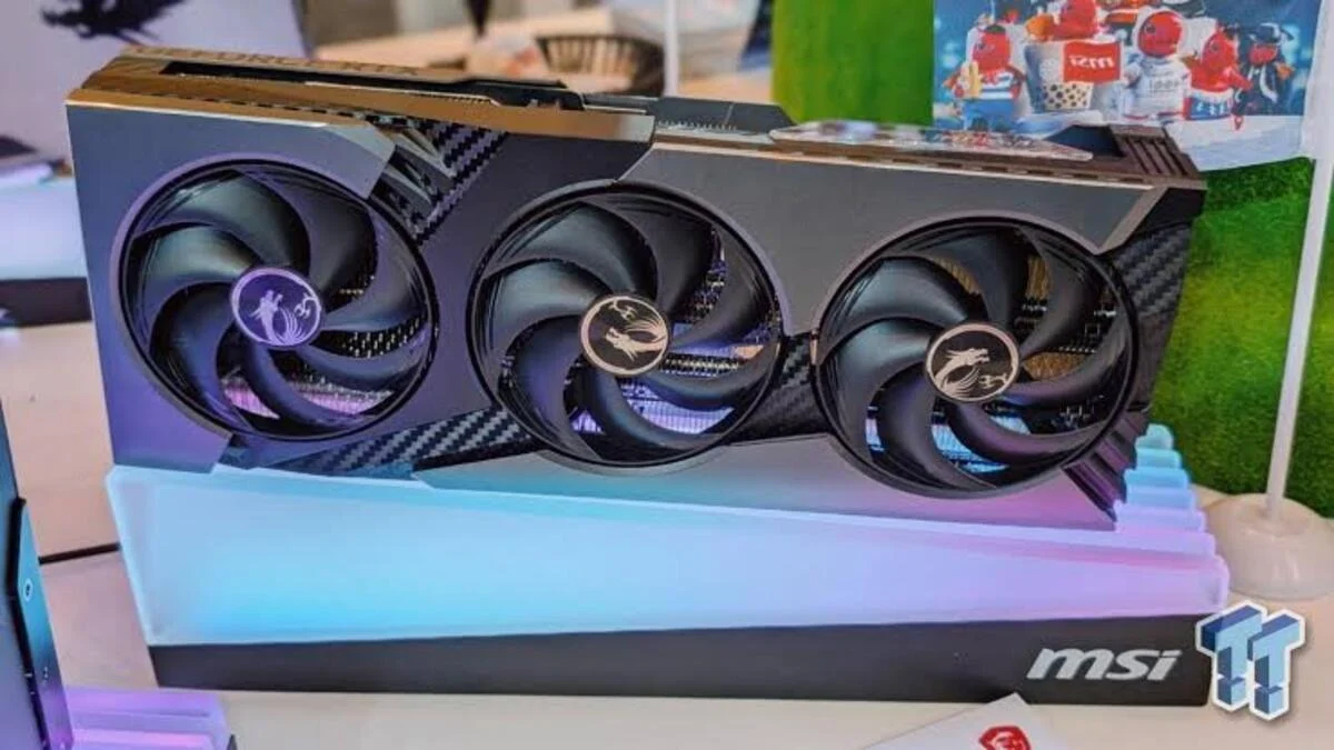 MSI GeForce RTX 5090 32GB Gaming Trio OC graphics card