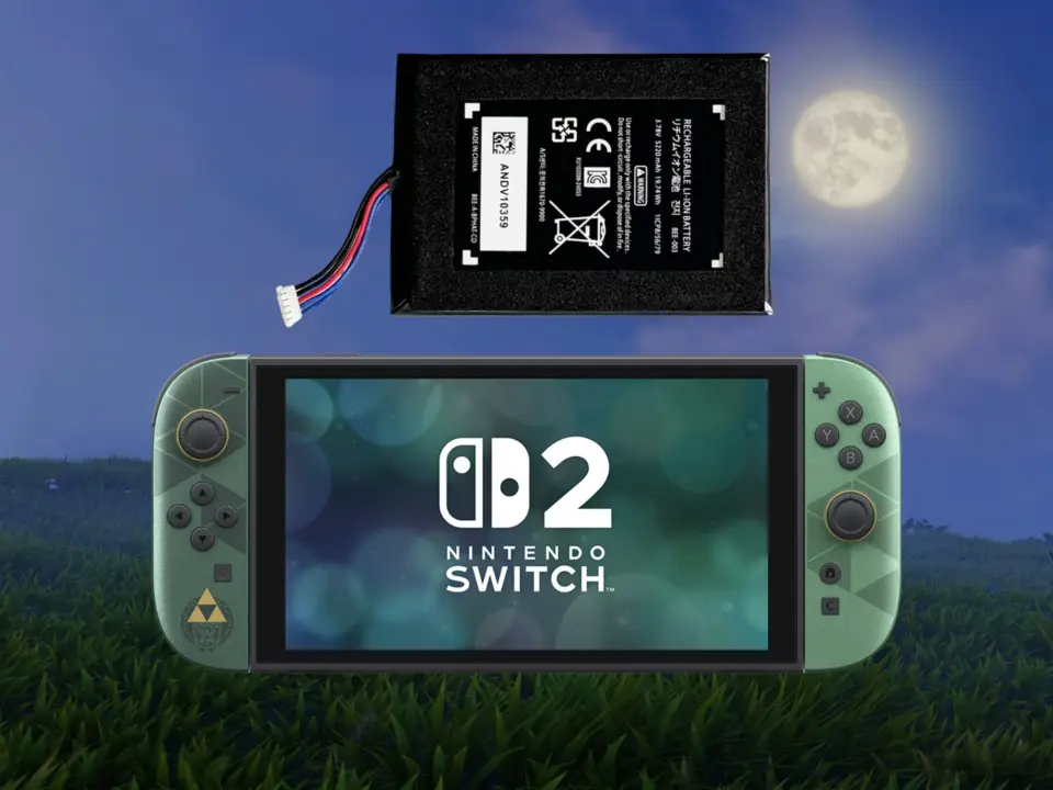 Nintendo Switch 2 Zelda Edition Lacks User-Replaceable Battery