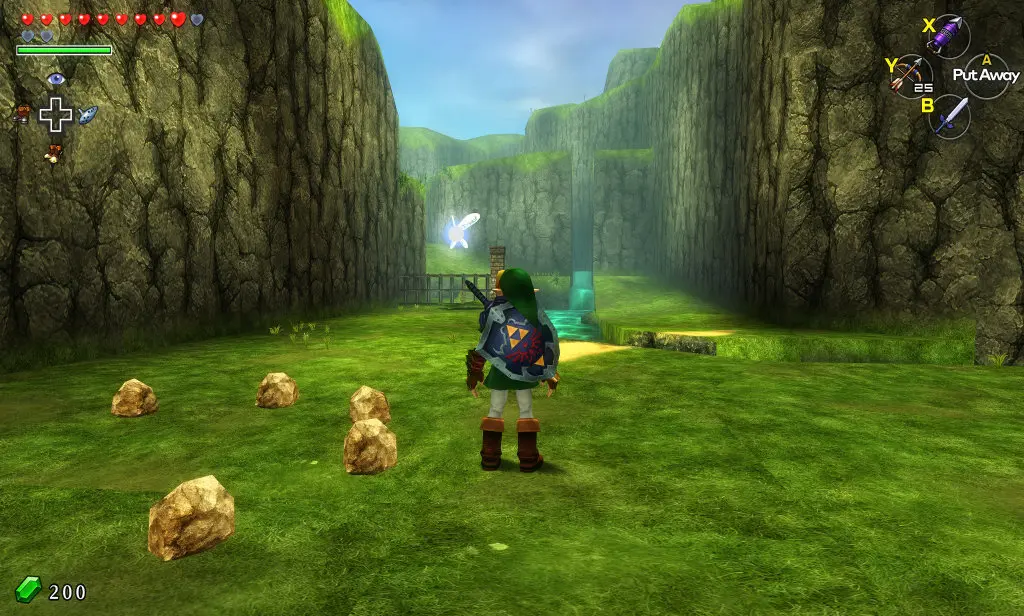 Ocarina of Time 3D 4K texture pack screenshot