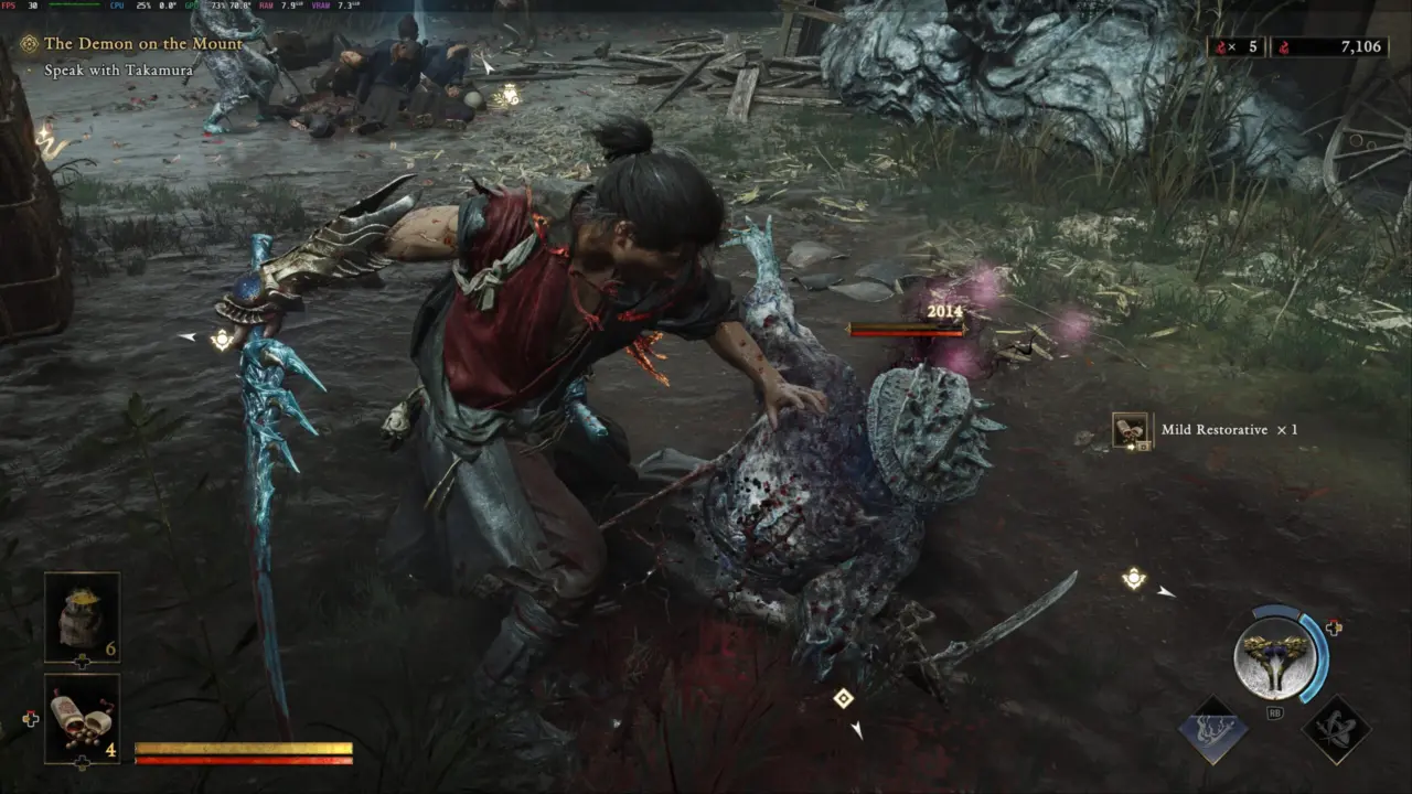 Onimusha: Way of the Sword gameplay on Steam Deck