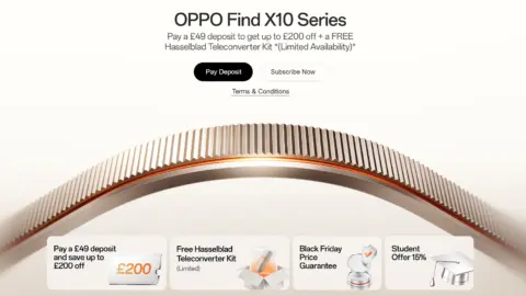 Oppo Find X10 Pro Max confirmed with Dimensity 9600 Pro as UK blind pre-orders open