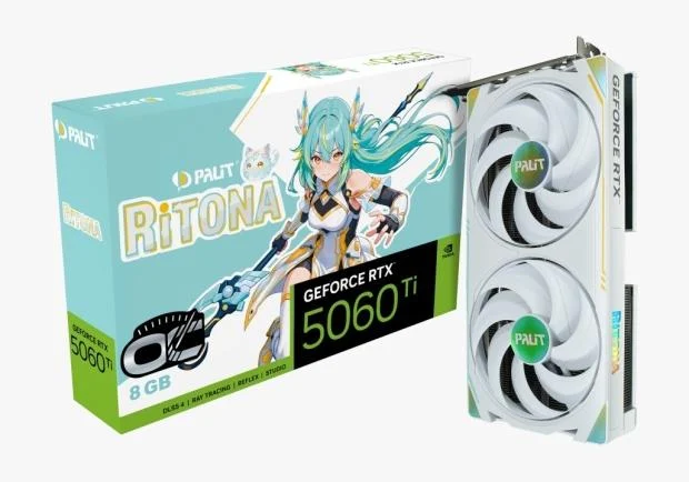 Palit GeForce RTX 5060 Ti 8GB RiTONA OC graphics card