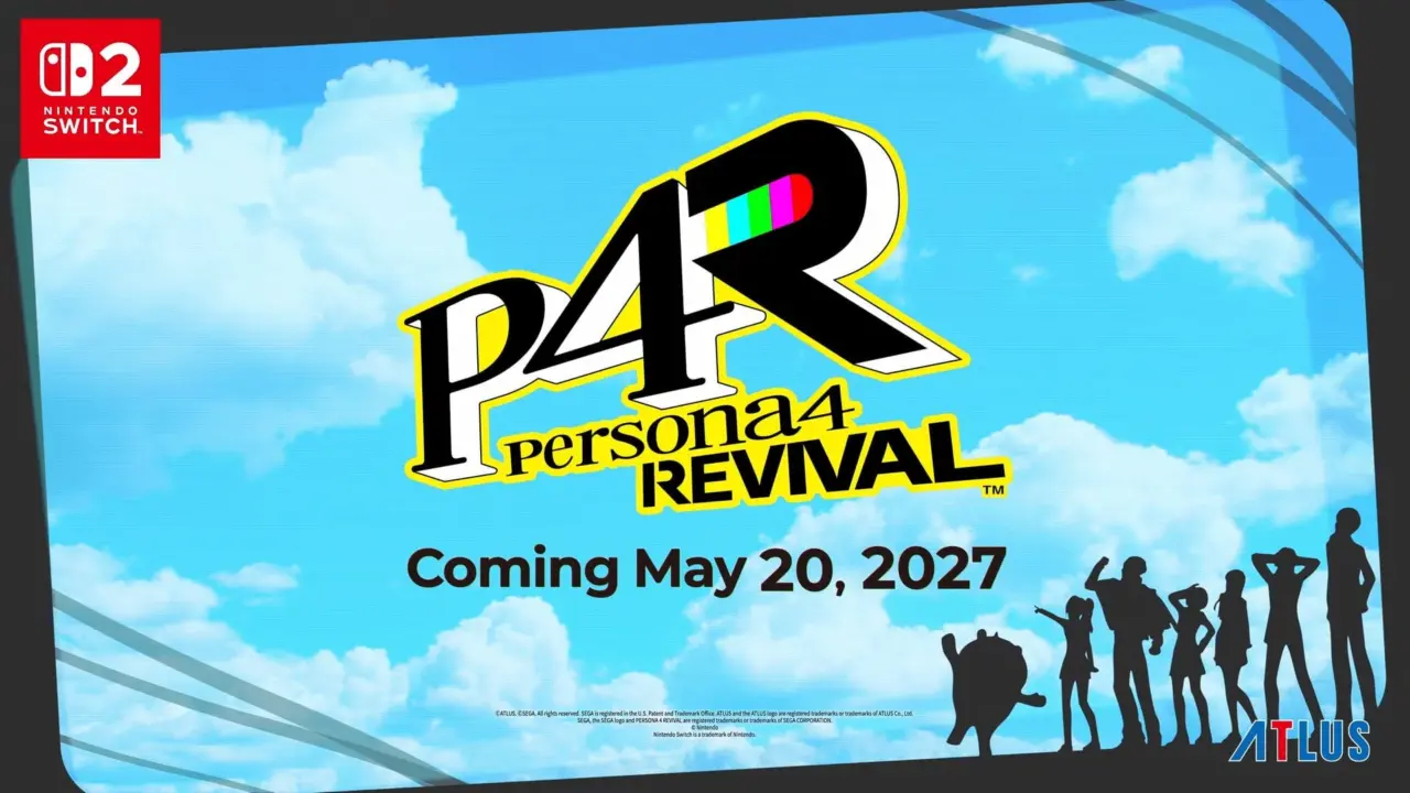 Persona 4 Revival Switch 2 Release Date Set for May 2027
